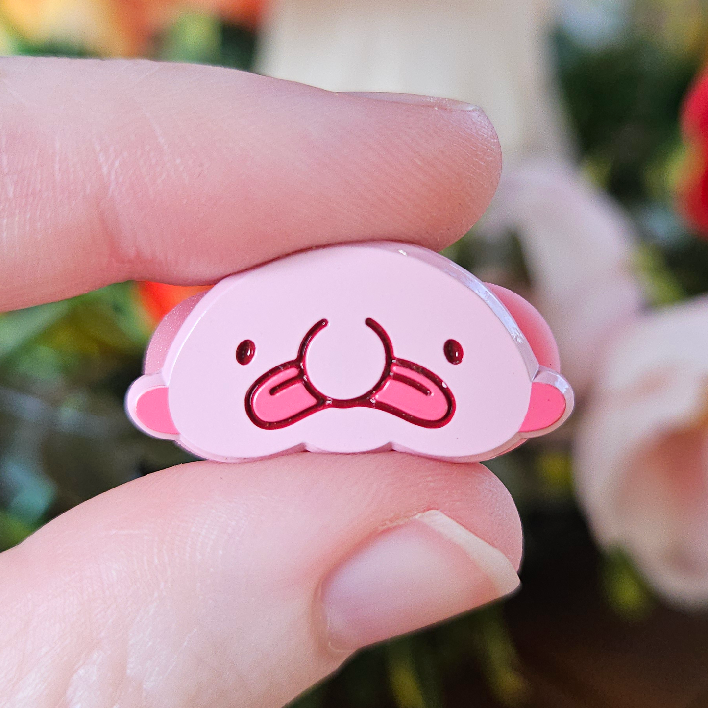 Blob Fish Soft Enamel Pin - Pin Club