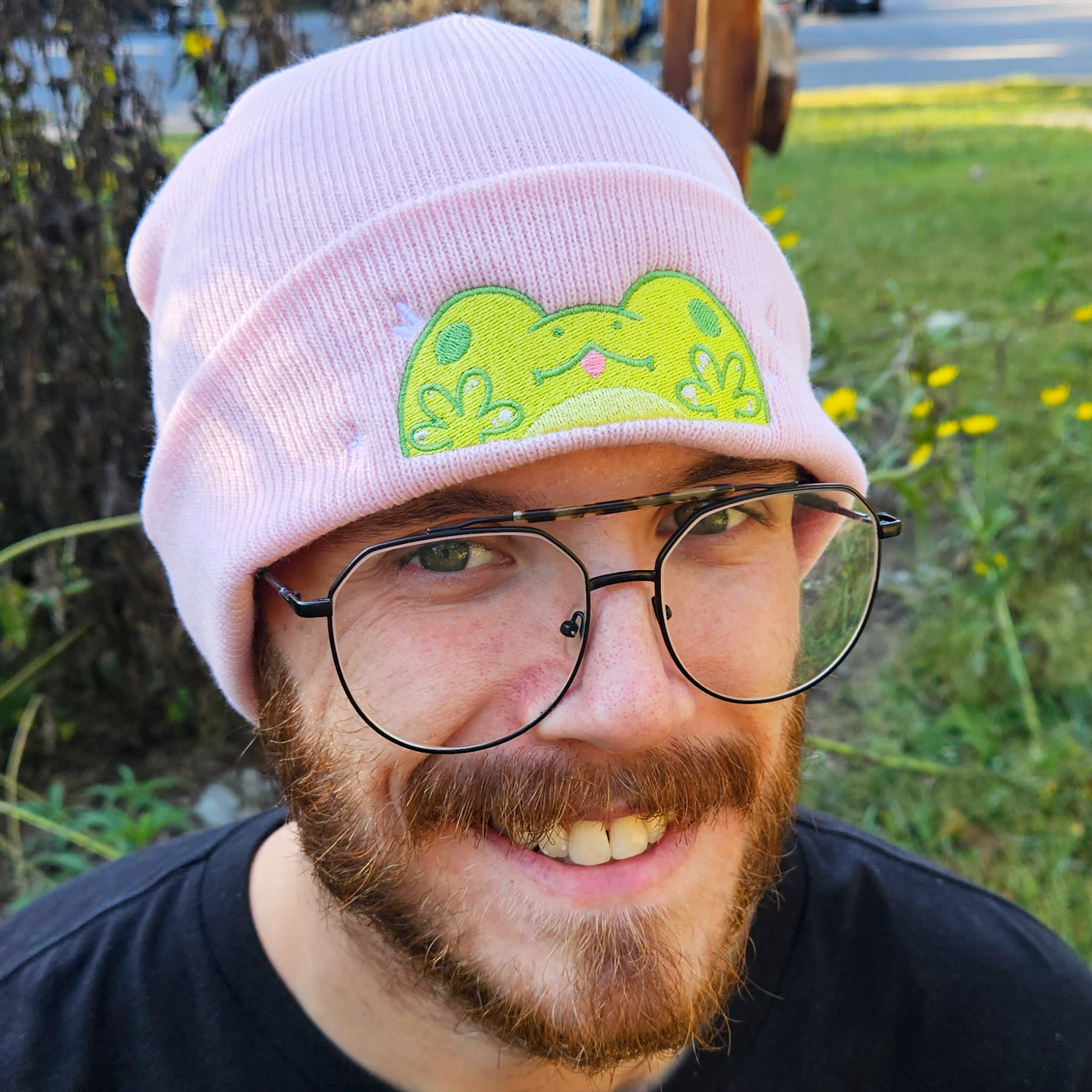 Peeking Frog Beanie