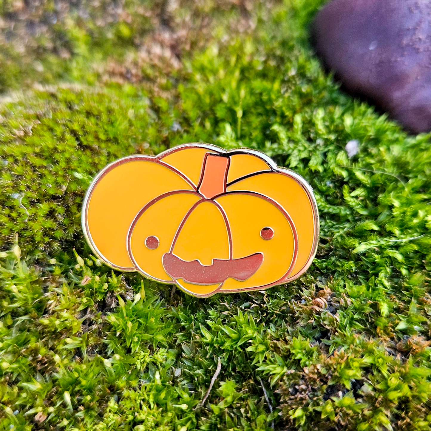 Goofy Pumpkin - Hard Enamel Pin