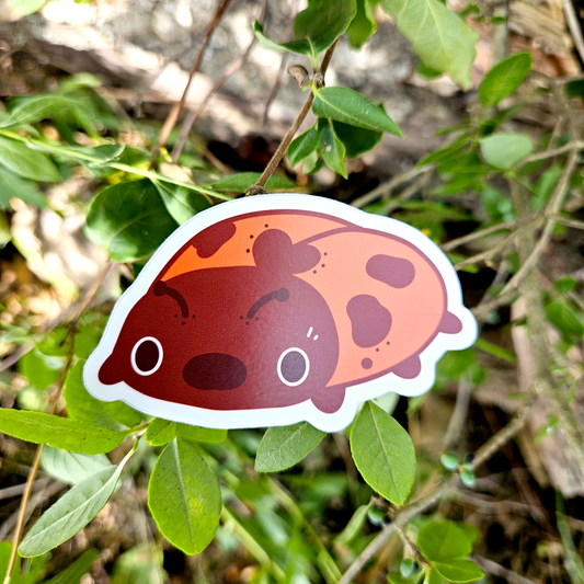 Ladybug - Mushroom Mail Sticker Design!