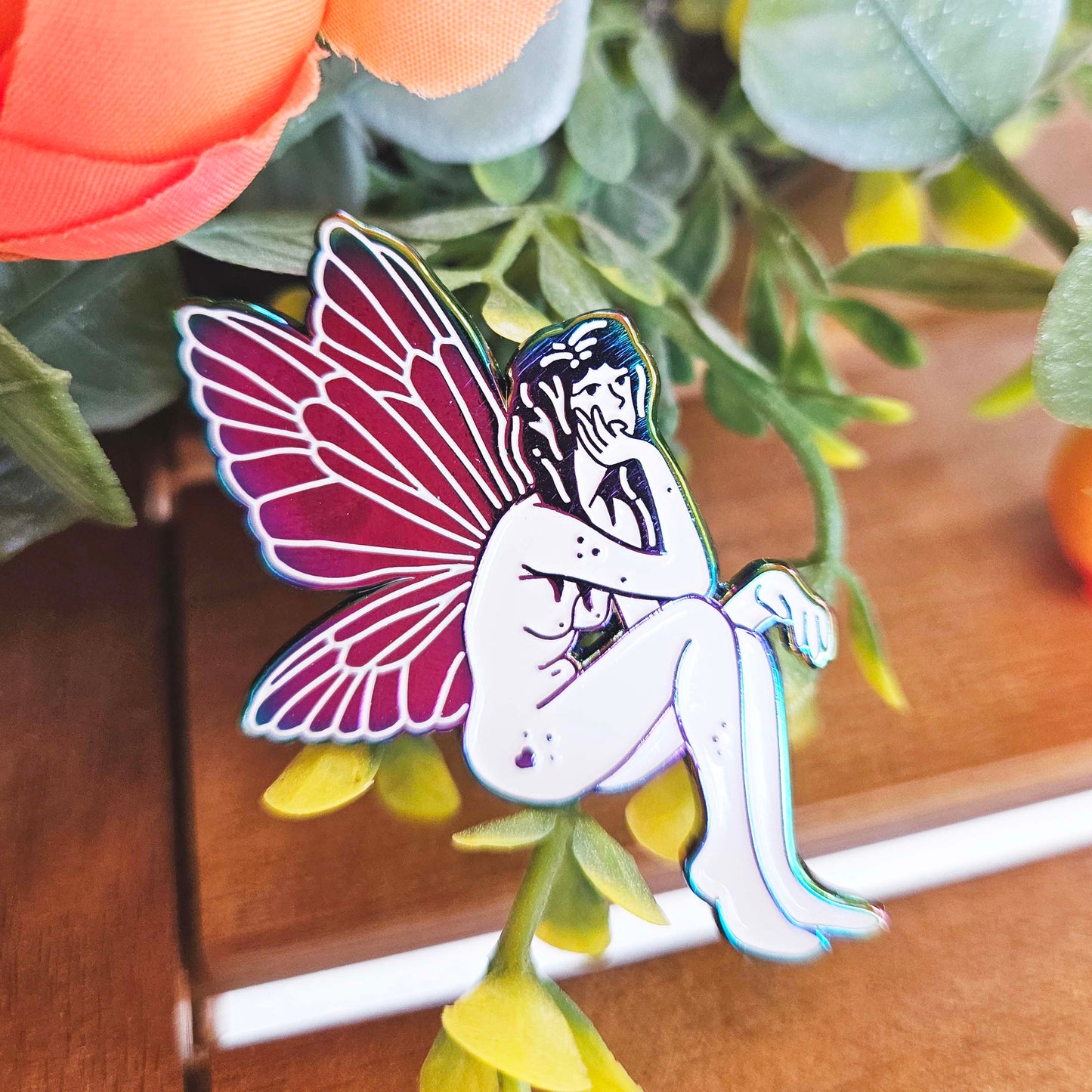 Rainbow Fairy - Rainbow Metal Soft Enamel Pin