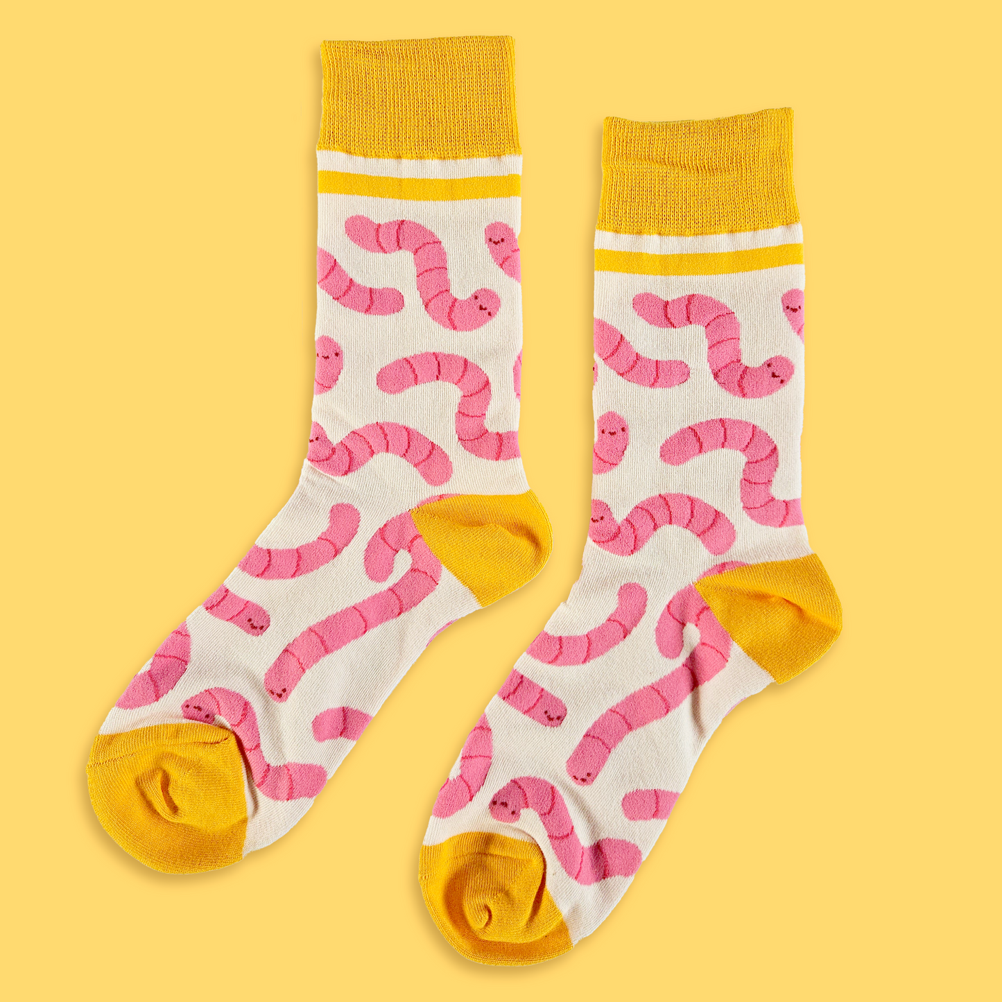 Wiggle Worm Crew Socks