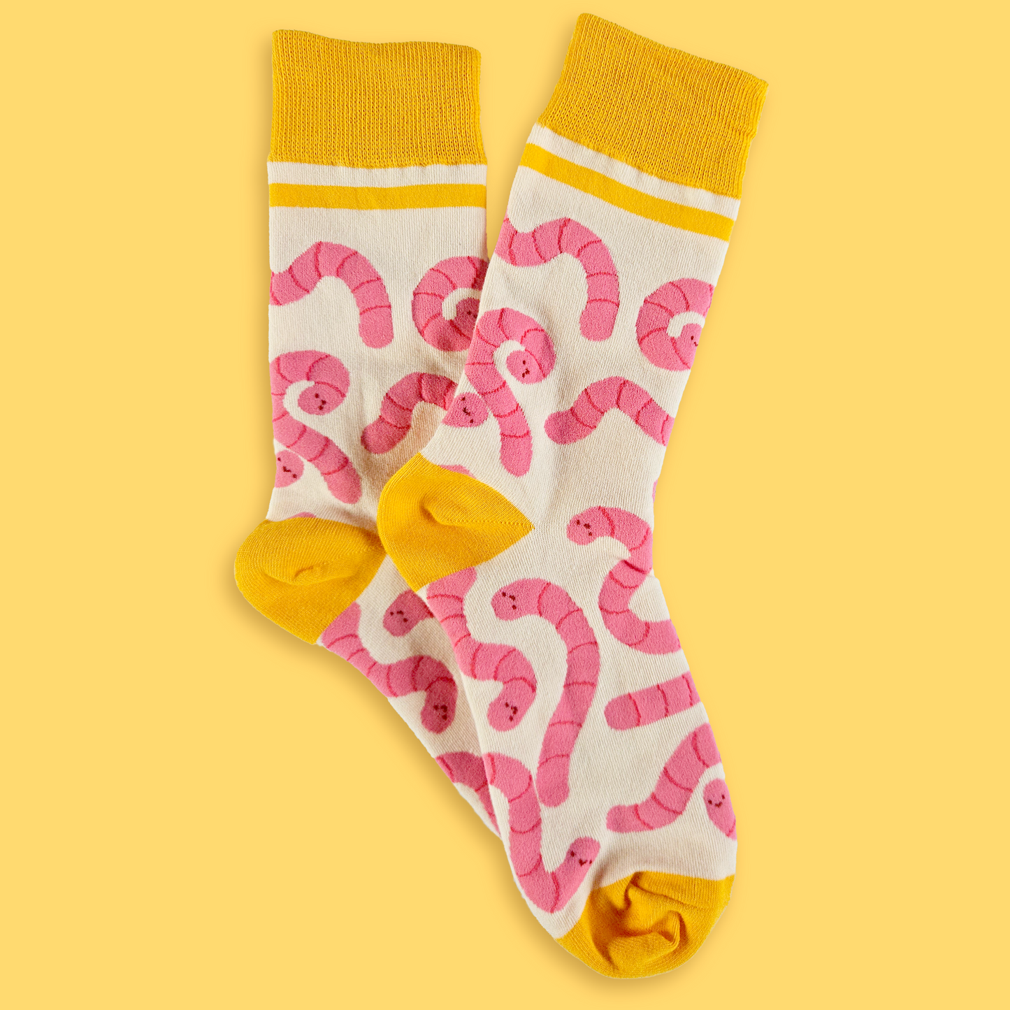 Wiggle Worm Crew Socks