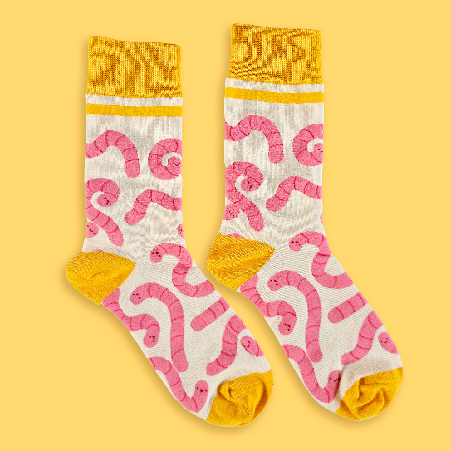 Wiggle Worm Crew Socks