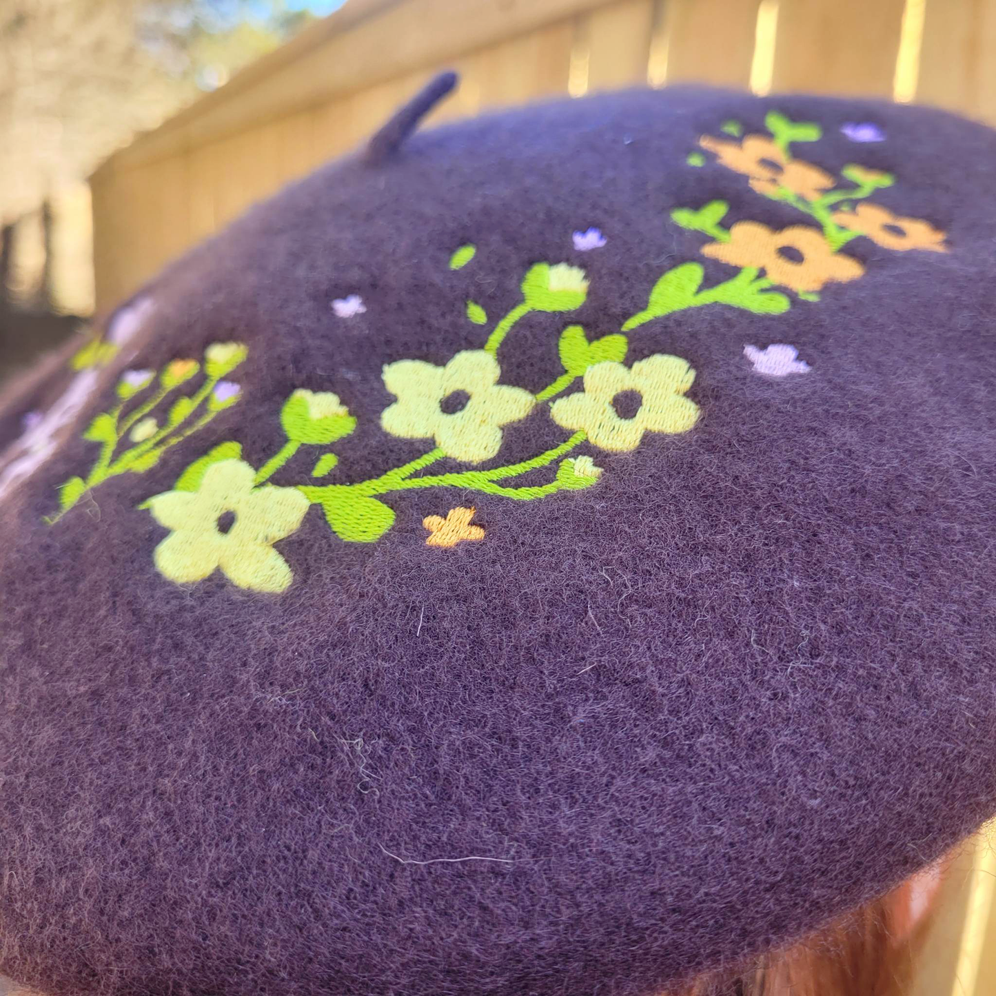 Wild Flower Beret