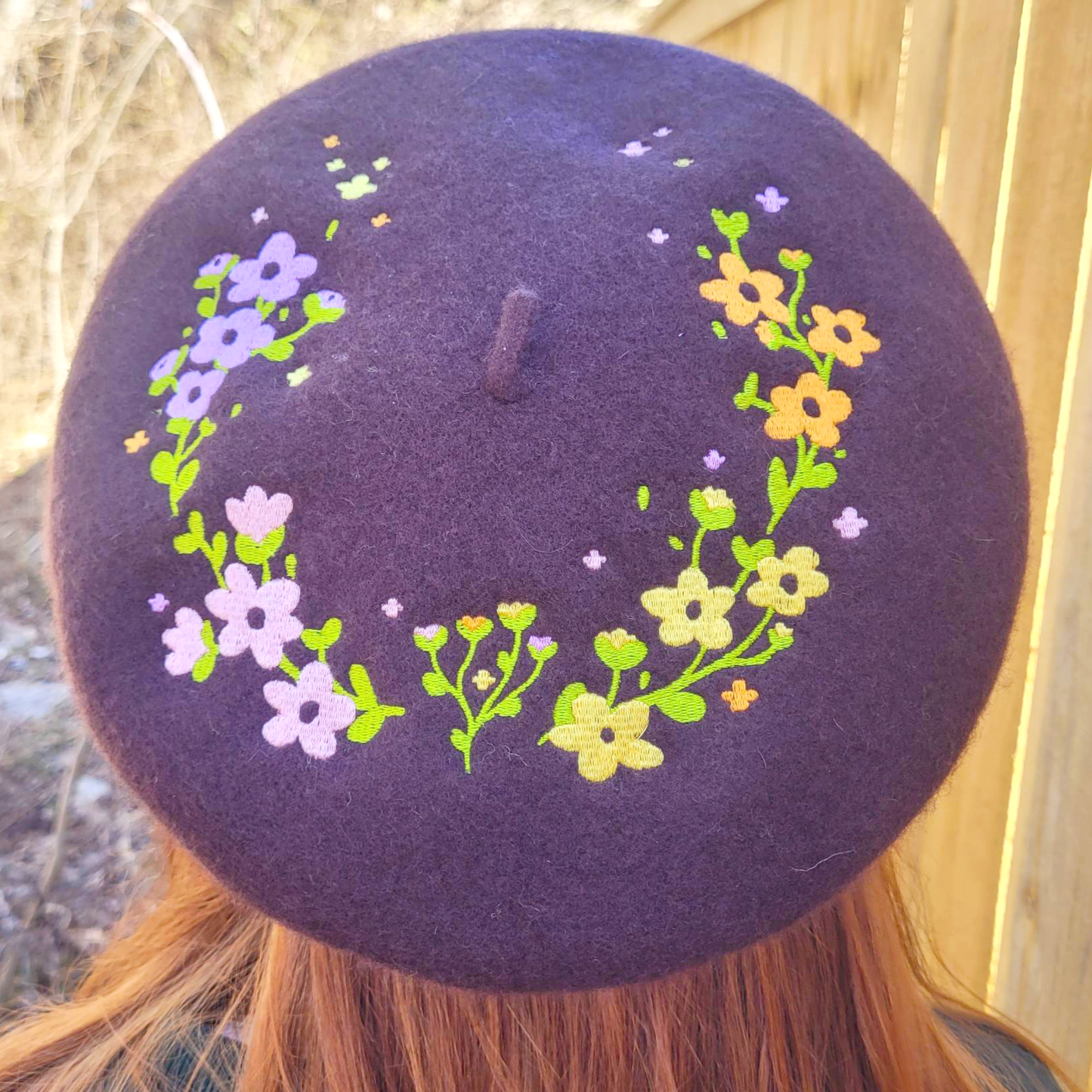 Wild Flower Beret