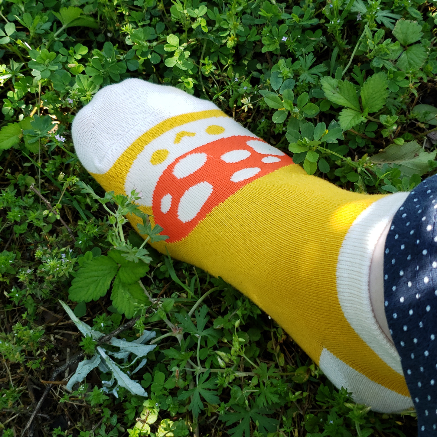 Mushroom Friend Ankle Socks