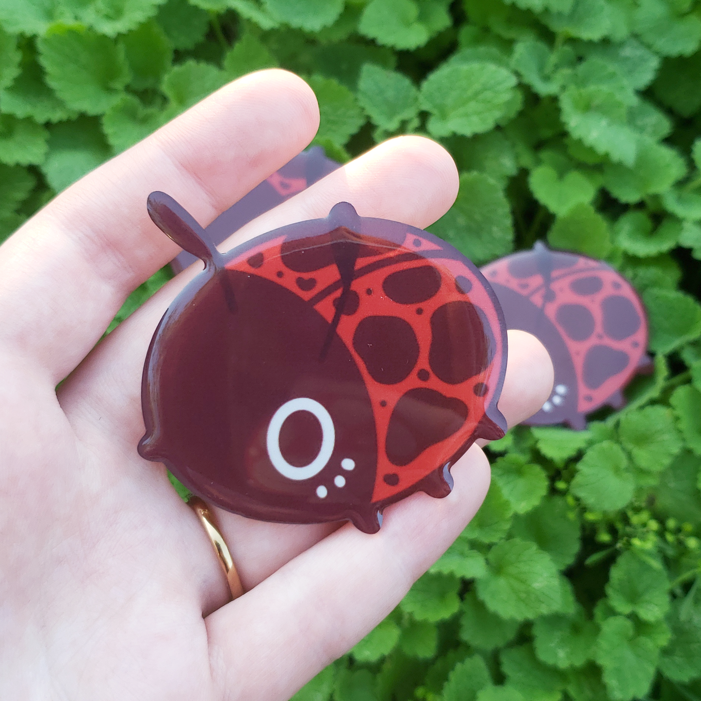 Ladybug Phone Grip