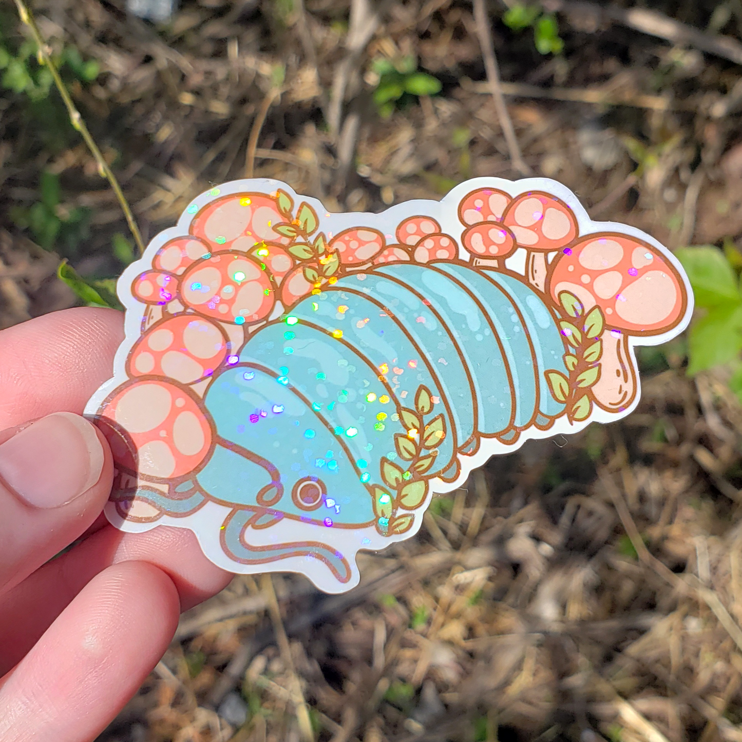 Rollie Pollie Holo Sticker