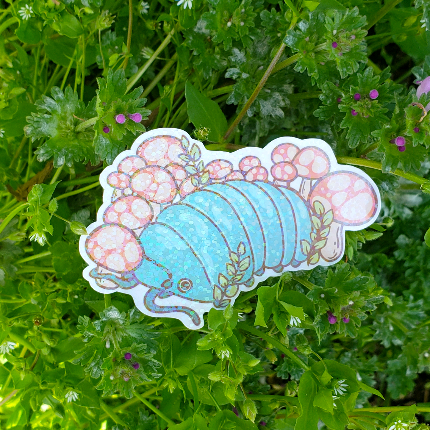 Rollie Pollie Holo Sticker