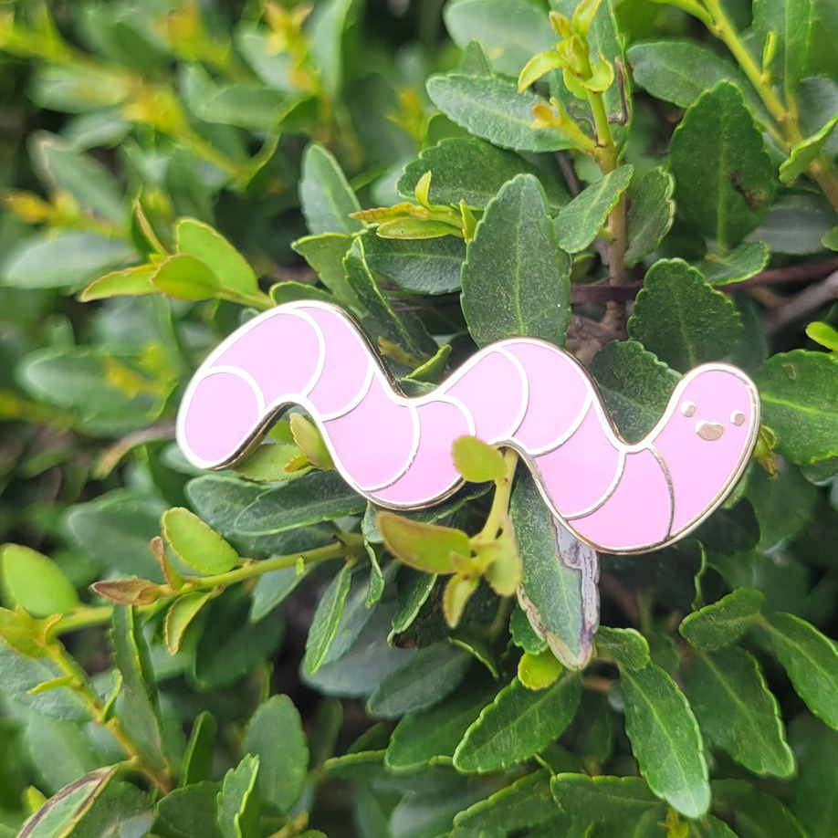 Worm - Hard Enamel Pin