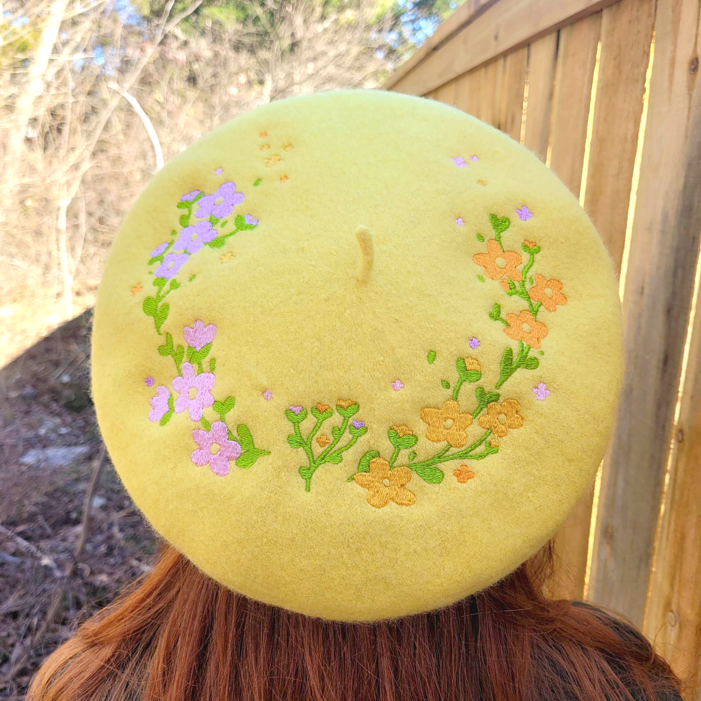 Wild Flower Beret