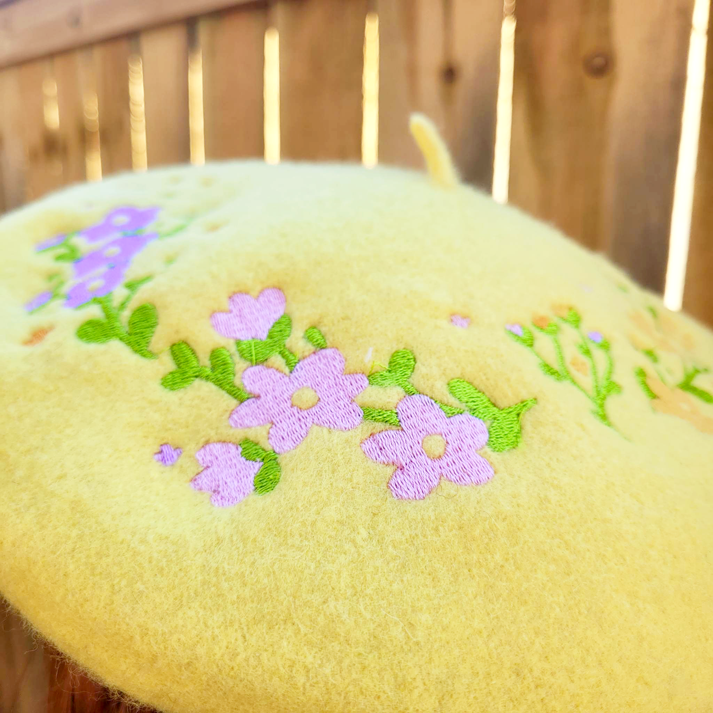 Wild Flower Beret