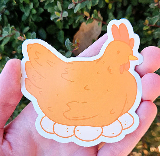 Hen Sticker