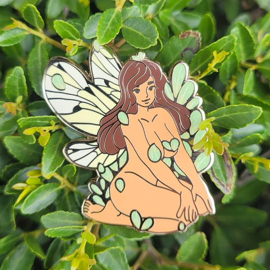 Brush Fairy - Hard Enamel Pin