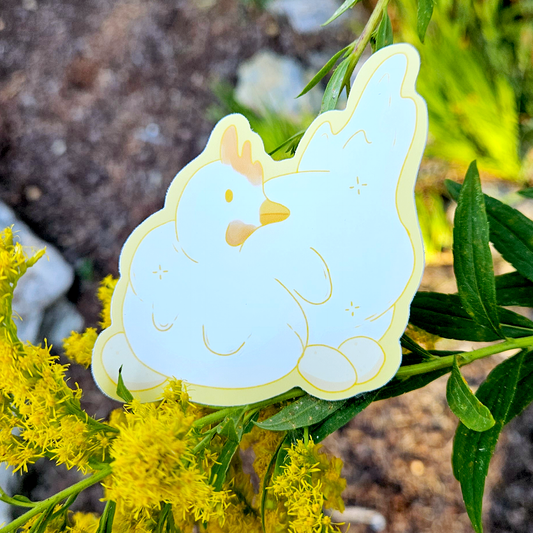 Chicken - Mushroom Mail Sticker Design!