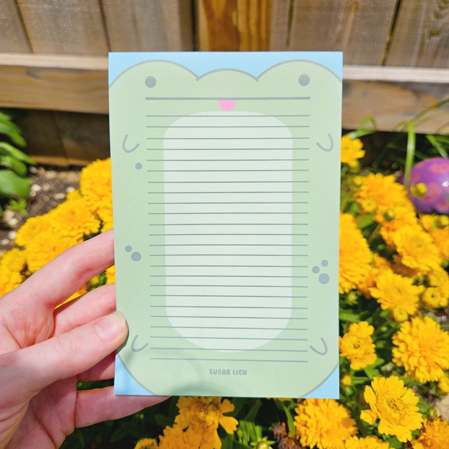 Thic Frog Notepad