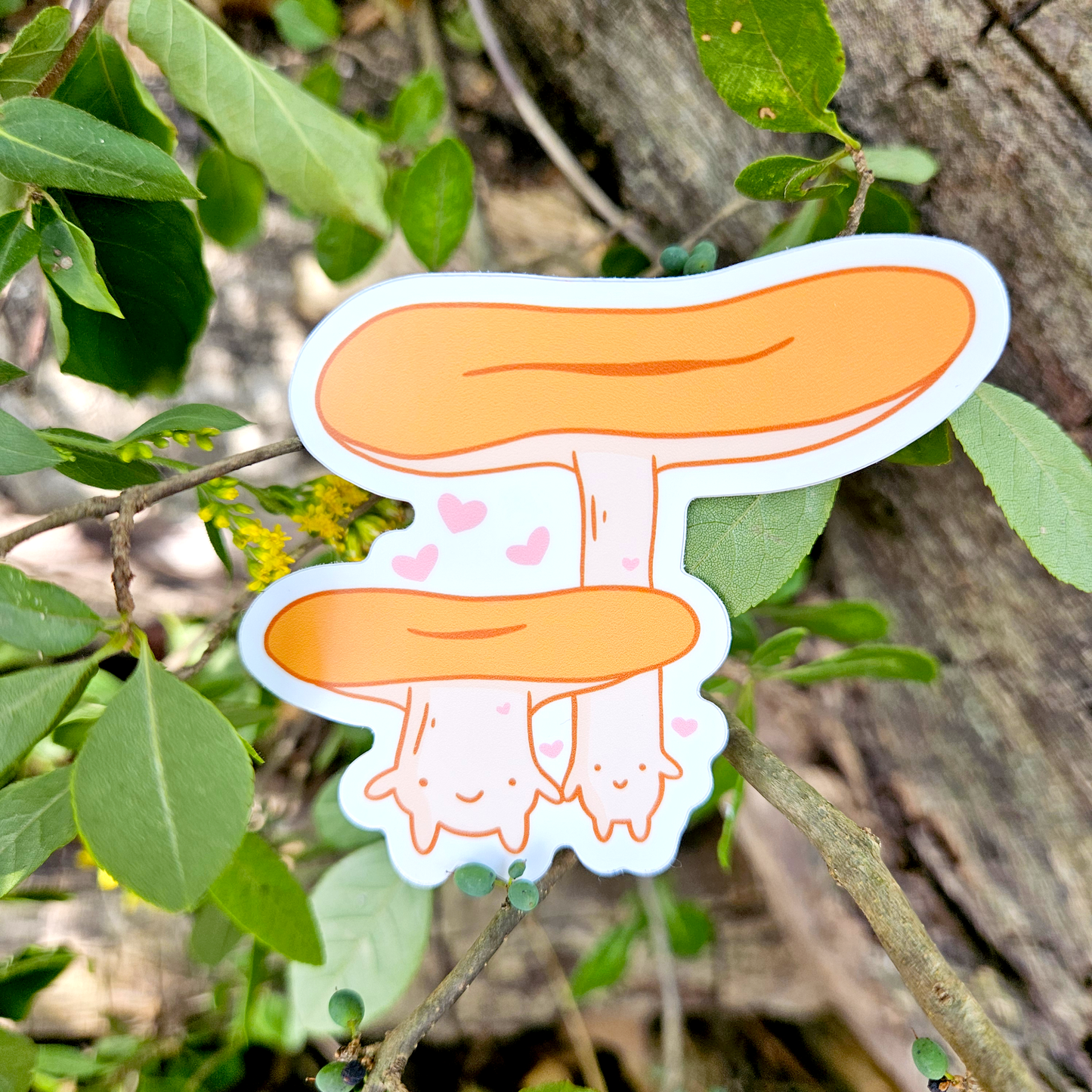 You and Who Mushrooms  - Vinyl Sticker
