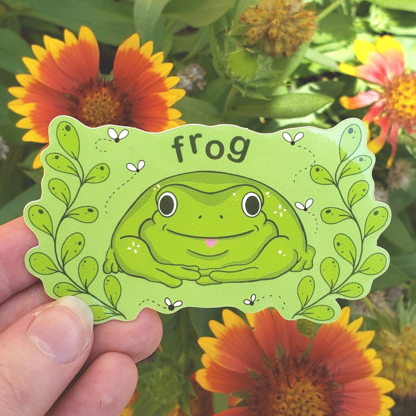 fRoG - Mushroom Mail Sticker Design!
