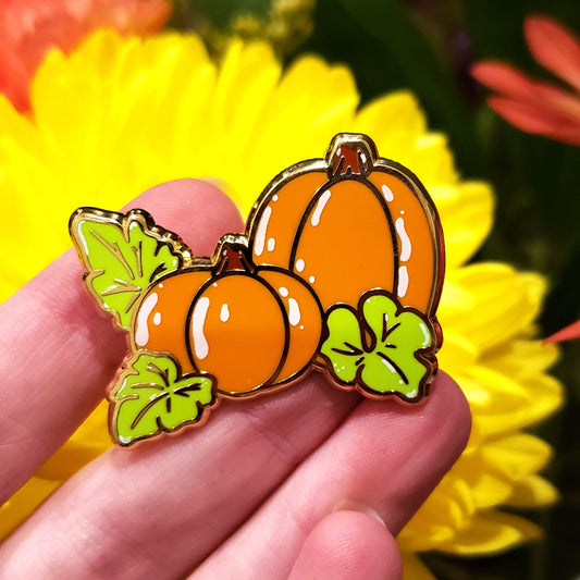 Pumpkins - Hard Enamel Pin