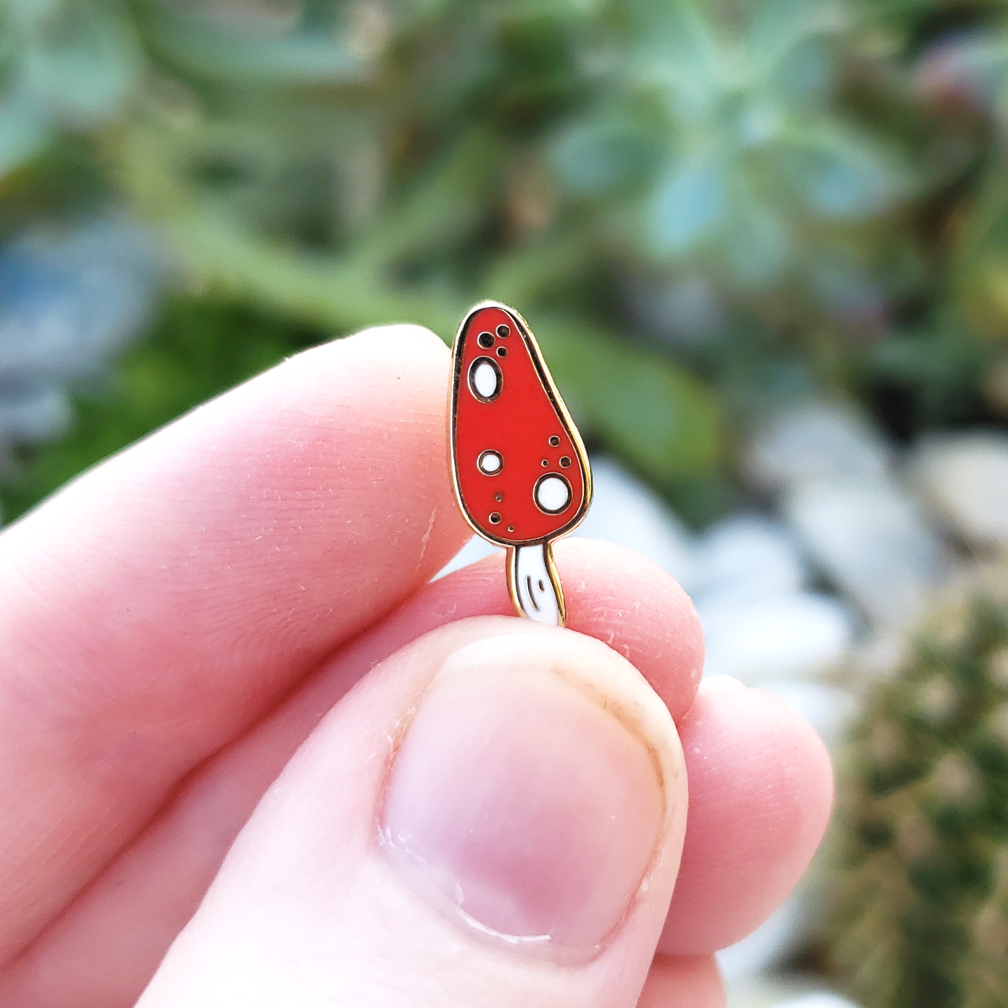 Froggie and Mushroom Mini Pin Set - Hard Enamel Pin Set