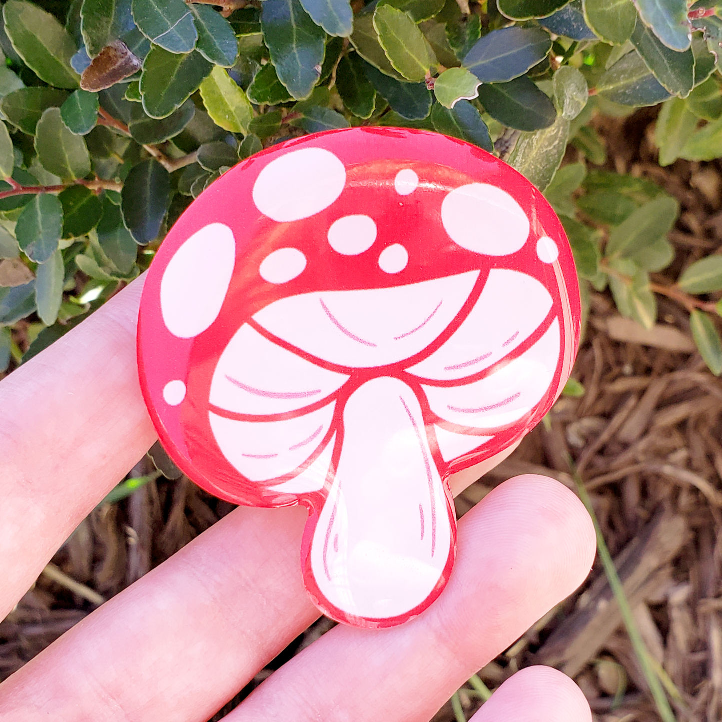 Mushroom Phone Grip