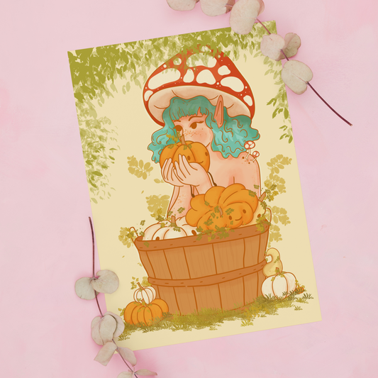 Pumpkin Mother 5x7 Print