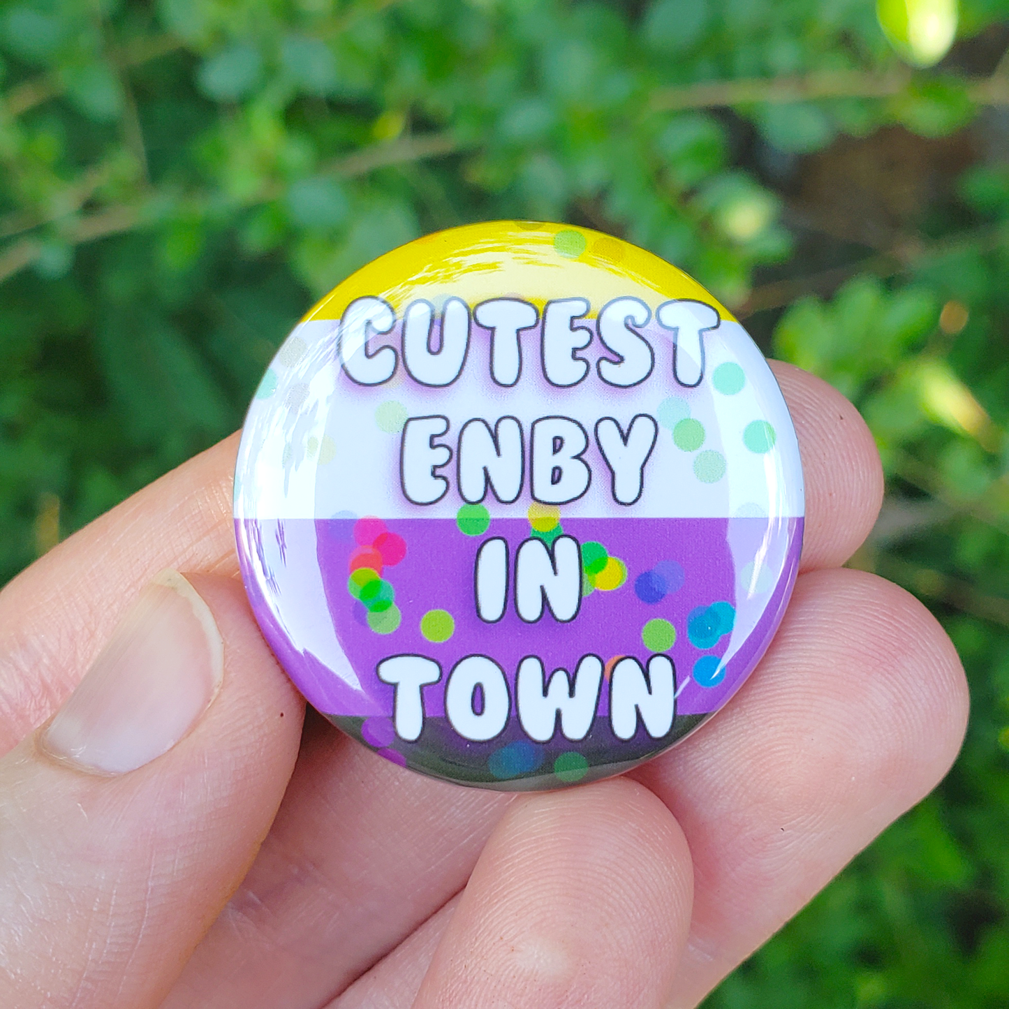 LGBTQ+ Cutie Pride Buttons