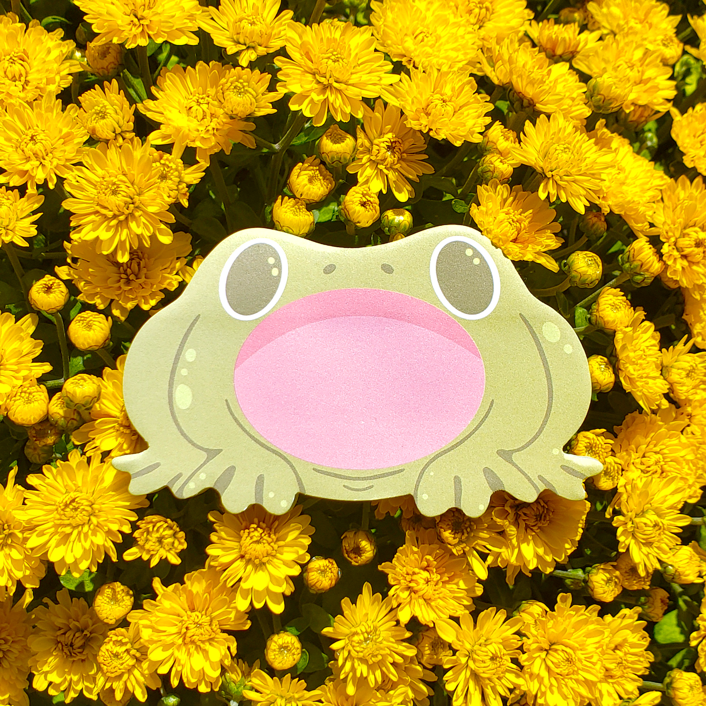 Hungry Frog Sticky Notes