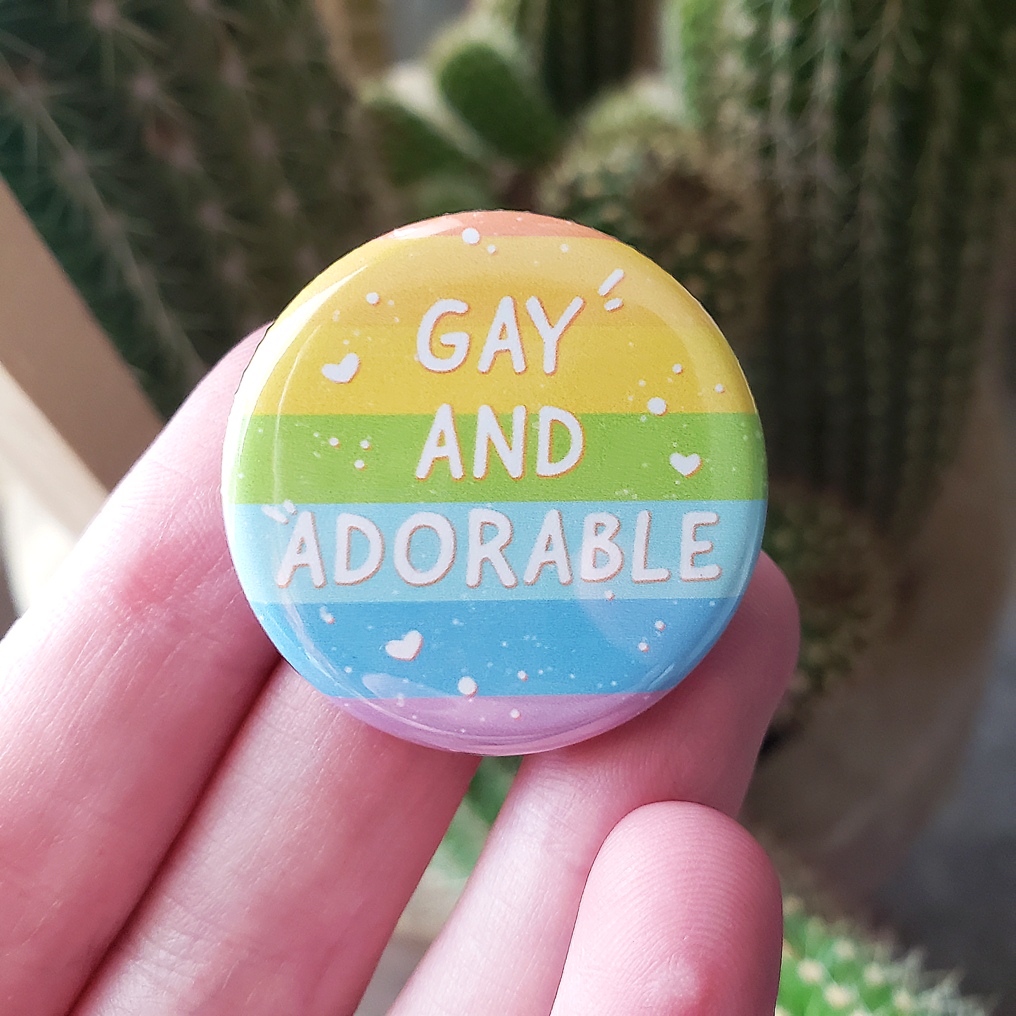 LGBTQ+ Cutie Pride Buttons