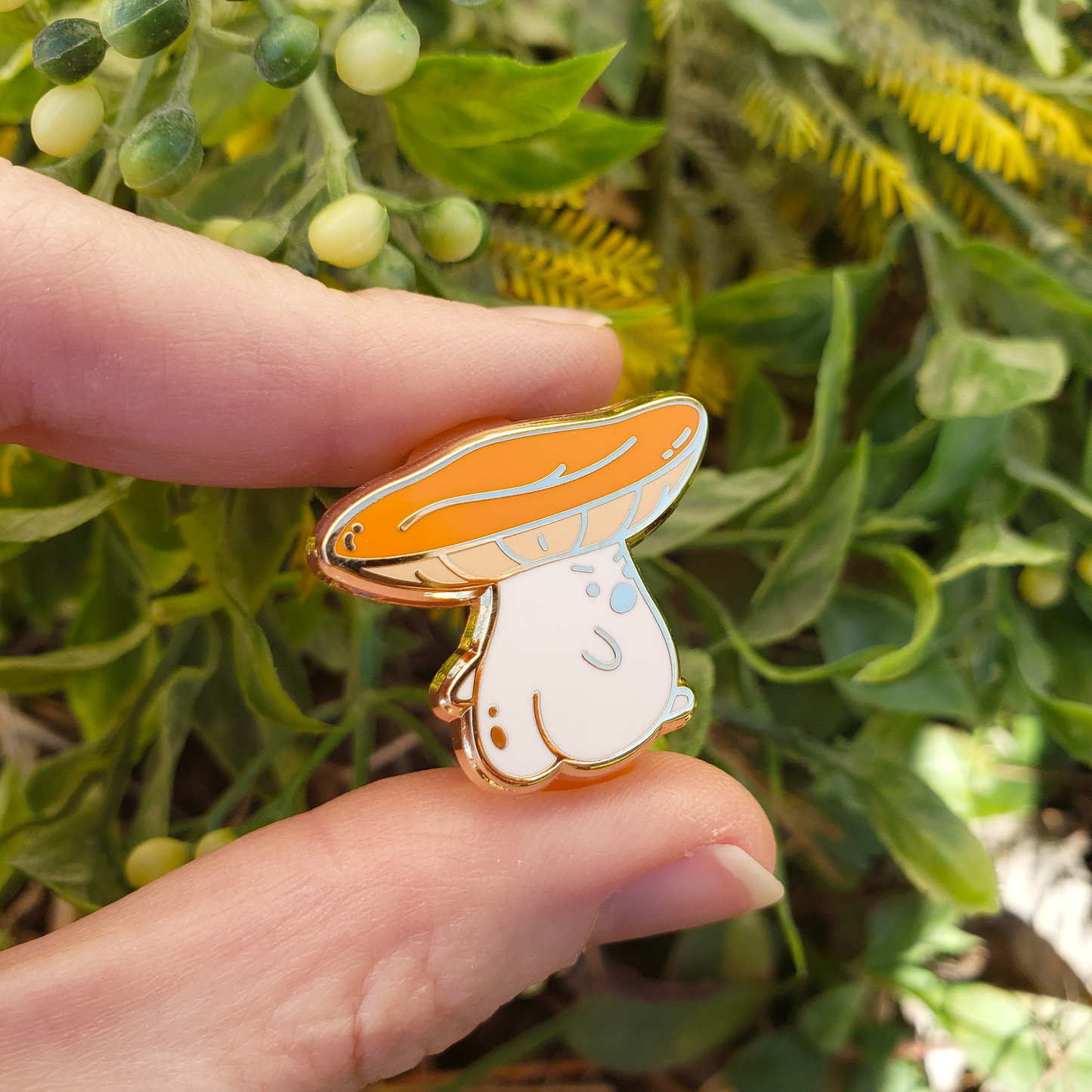 Little Mush Friend- Hard Enamel Pin