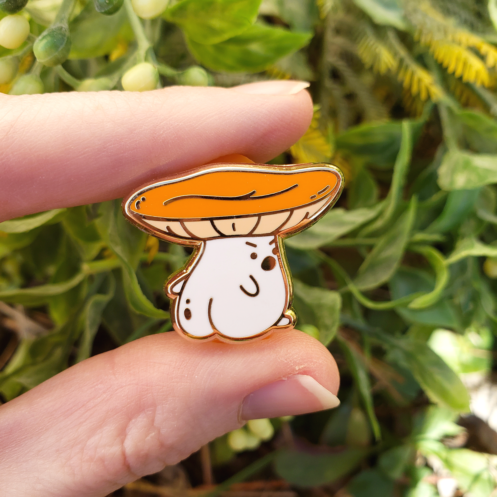 Little Mush Friend- Hard Enamel Pin