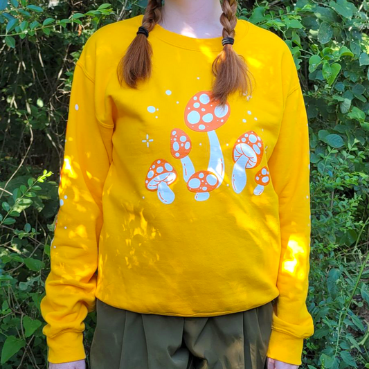 Mustard Mushroom Sweatshirt