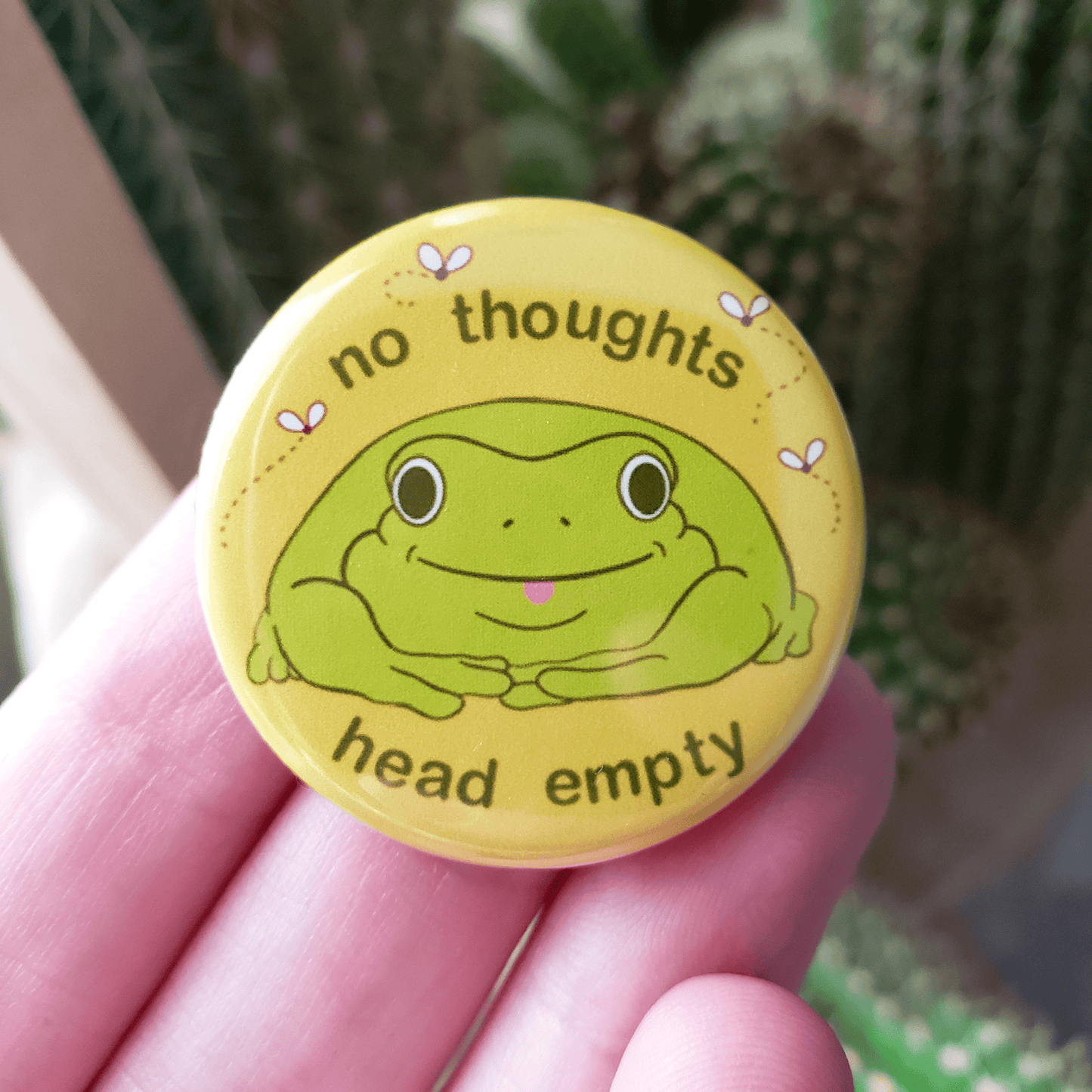 No thoughts, head empty Button