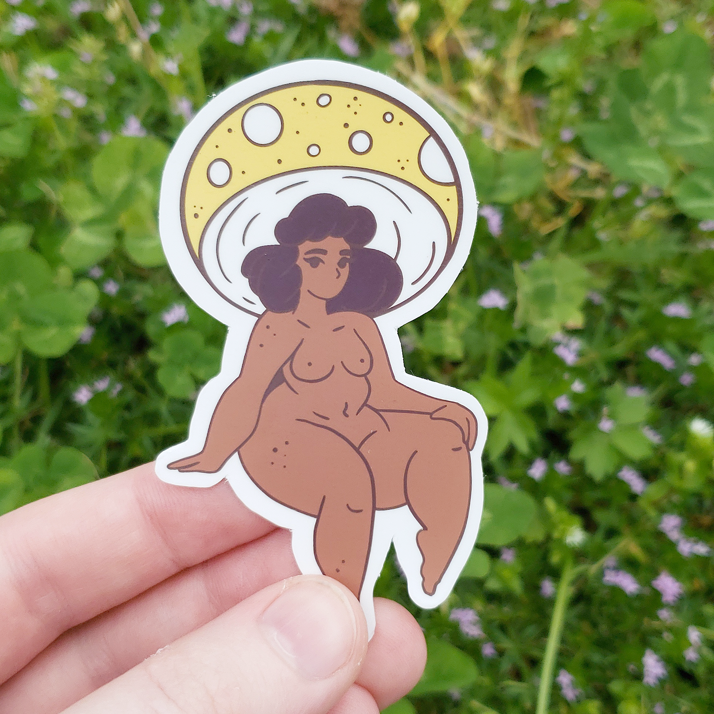 Mushroom Girl SINGLE Stickers!